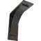Ekena Millwork Morris Steel Bracket, Hammered Dark Bronze 3"W x 8"D x 8"H BKTM03X08X08MOHDB - alternate 1